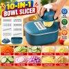 10 in 1 Bowl Slicer Brown Box