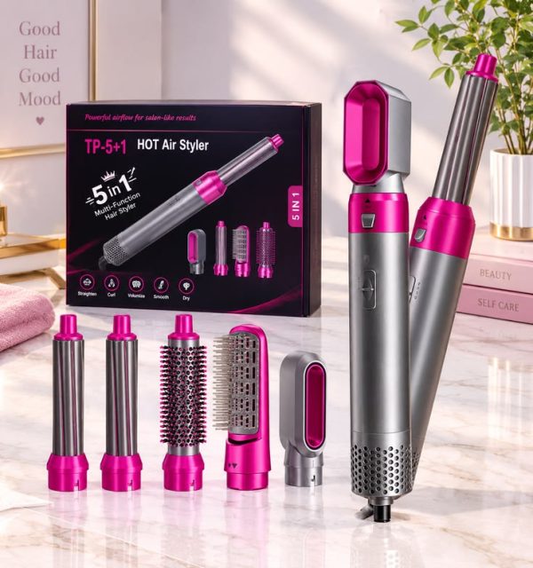 5in1 Hot Hair Brush