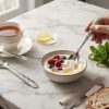 6 Piece Premium Stainless Steel Dessert Spoon Set
