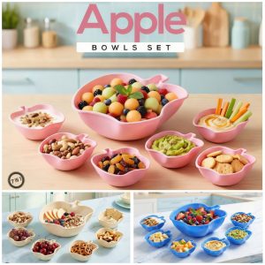 Apple Bowl Set 7in1