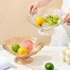 Decorative Plastic Fruit Bowl With Drainage Holes