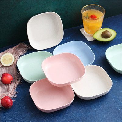 Square Shape Plate Set 10Pcs