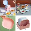 Square Shape Plate Set 10Pcs